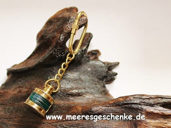 Schlüsselanhänger maritim Steuerbordlampe 9,5 cm