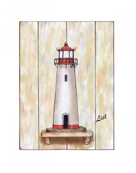 Bild Leuchtturm List Ost ca. 33 x 44 cm
