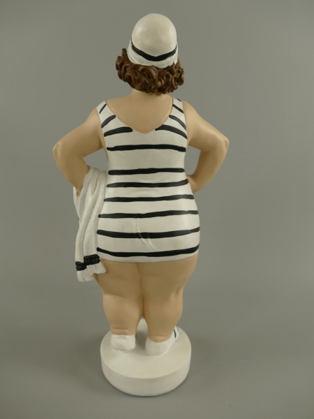 Badepuppe / Strandlady ca. 40 x 20 x 11 cm