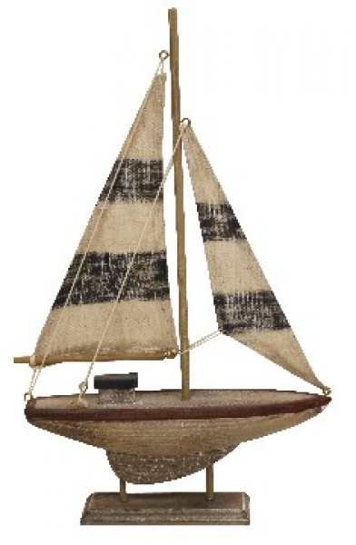 Deko-Segelboot ca. 42 x 25 cm