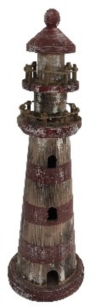 Deko-Leuchtturm Redline 45 cm x Ø: 14 cm