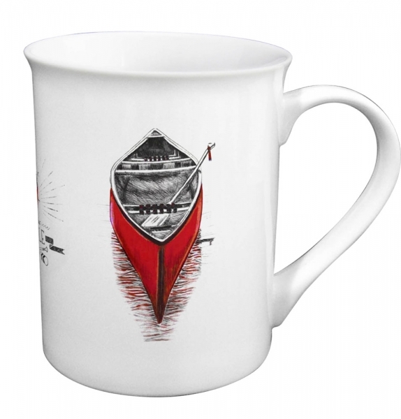 Tasse / Kaffeebecher Boot ca. 10 x Ø 8 cm