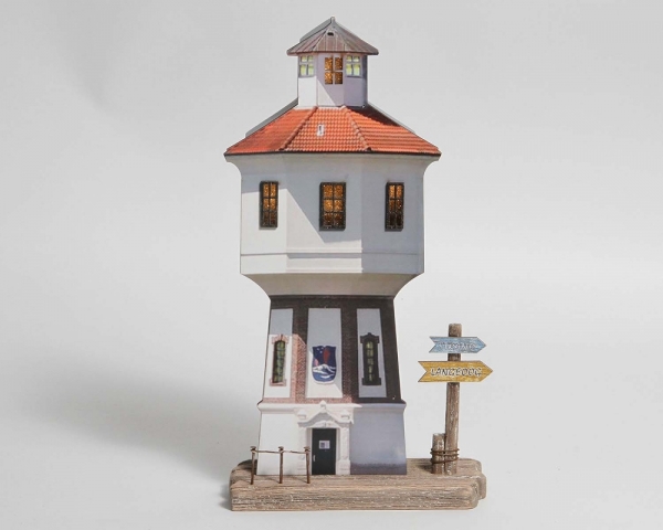 Leuchtturm Langeoog LED-Licht ca. 15.5 x 6.5 x 29 cm