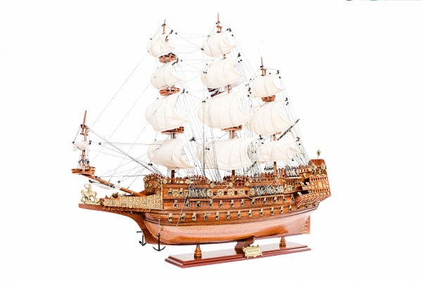 Premium-Modell Kriegsschiff Sovereign of the Seas ca. 75 x 67 x 23 cm