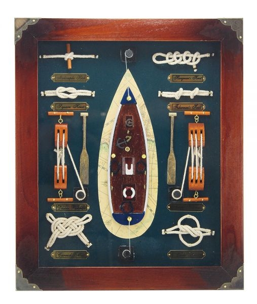 Knotentafel ca. 32 x 38 cm