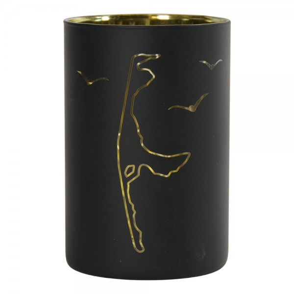 Beton Windlicht Sylt Ø 12 x 12 cm