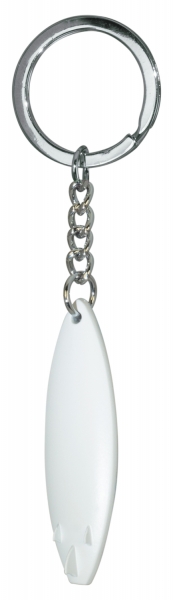 Schlüsselanhänger Surfbrett blau ca. 12 cm