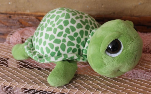 Plüsch Schildkröte ca. 29 x 29 x 10 cm