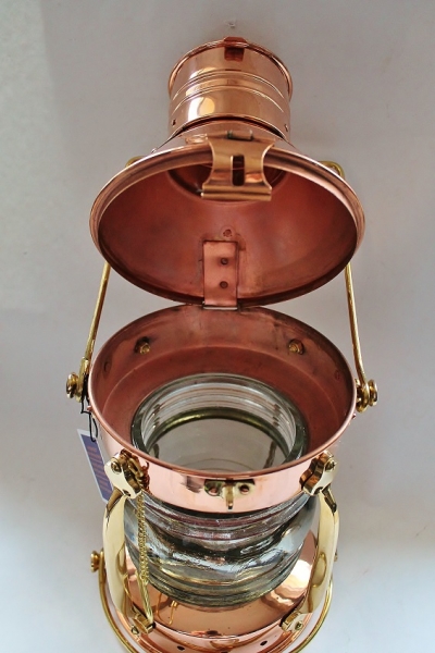 Schiffslampe als Ankerlampe elektr. ca. 32 x Ø: 15 cm