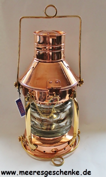 Schiffslampe als Ankerlampe elektr. ca. 32 x Ø: 15 cm