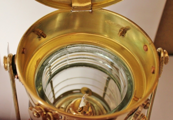 Schiffslampe als Ankerlampe ca. 32 x Ø 15 cm