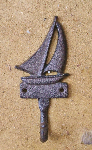 Haken maritim Segler ca. 17 x 8 x 4 cm
