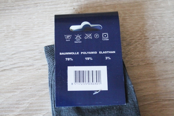 Socken maritim mit Sylt-Motiv versch. Farben