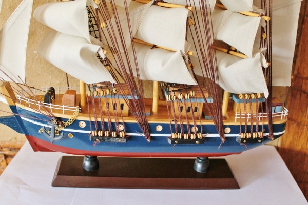 Modell Segelschiff ca. 47 x 41 cm