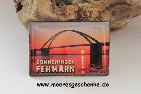 Magnet mit Ortsausgangsschild Meer Arbeit