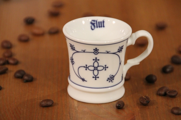 Espressotasse Indisch Blau Ebbe & Flut Ø  5 x 5 cm von JL