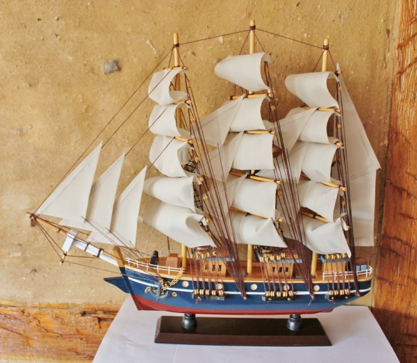 Modell Segelschiff ca. 47 x 41 cm
