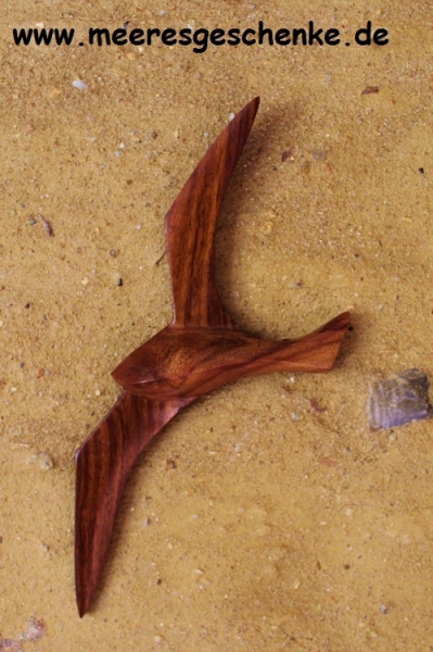Deko Möwe als Wandhänger 21 x 9 cm