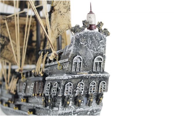 Schiffsmodell Piratenschiff ca. 50 x 56 cm