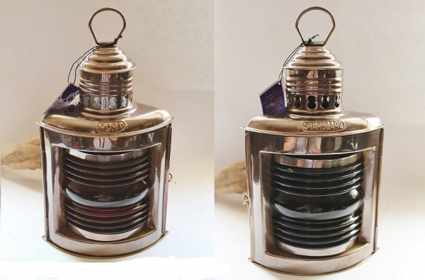 Schiffslampe / Positionslampe Backbord oder Steuerbord