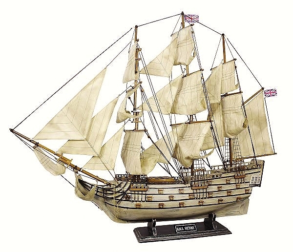 Schiffsmodell H.M.S.Victory ca. 86 x 74 cm
