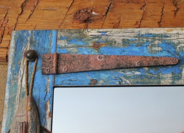 Spiegel maritim im Shabby-Look ca. 40 x 60 cm