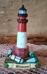 Leuchtturm Büsum ca. 15 x 9 x 8 cm
