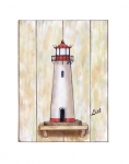 Bild Leuchtturm List Ost ca. 33 x 44 cm