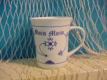 Indisch Blau Becher Moin Moin