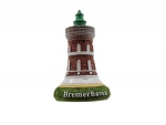 Deko-Leuchtturm Bremerhaven Pingelturm ca. 10 cm