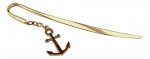 Lesezeichen Anker ca. 2,5 x 3,5 x 14 cm