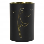 Glas Windlicht Sylt Ø 10 x 15 cm