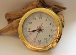 24 Stunden-Uhr im Bullauge Ø ca. 14,5 cm