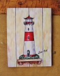 Bild Leuchtturm List Ost ca. 33 x 44 cm