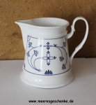 Indisch Blau Milchkrug 0,5 l von JL ca. Ø 11 x 12 cm