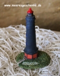 Leuchtturm Borkum als Deko-Modell ca. 8 cm