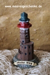 6 cm 11 x Ø Deko Leuchtturm Dicke Berta ca aus Polyresin