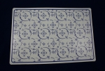 Tisch-Set / Untersetzer indisch blau ca. 45 x 30 cm